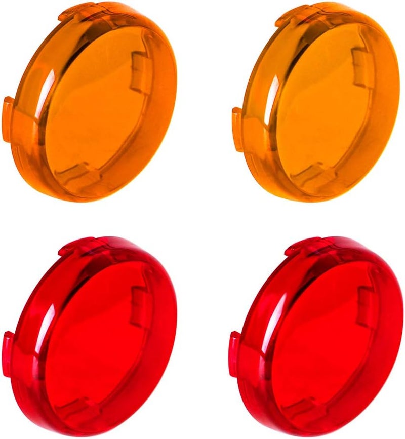 NTHREEAUTO Bullet Turn Signal Light Lens Cover Set - Image 1