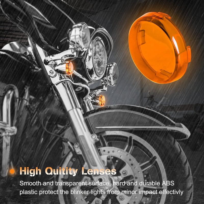 NTHREEAUTO Bullet Turn Signal Light Lens Cover Set - Image 2