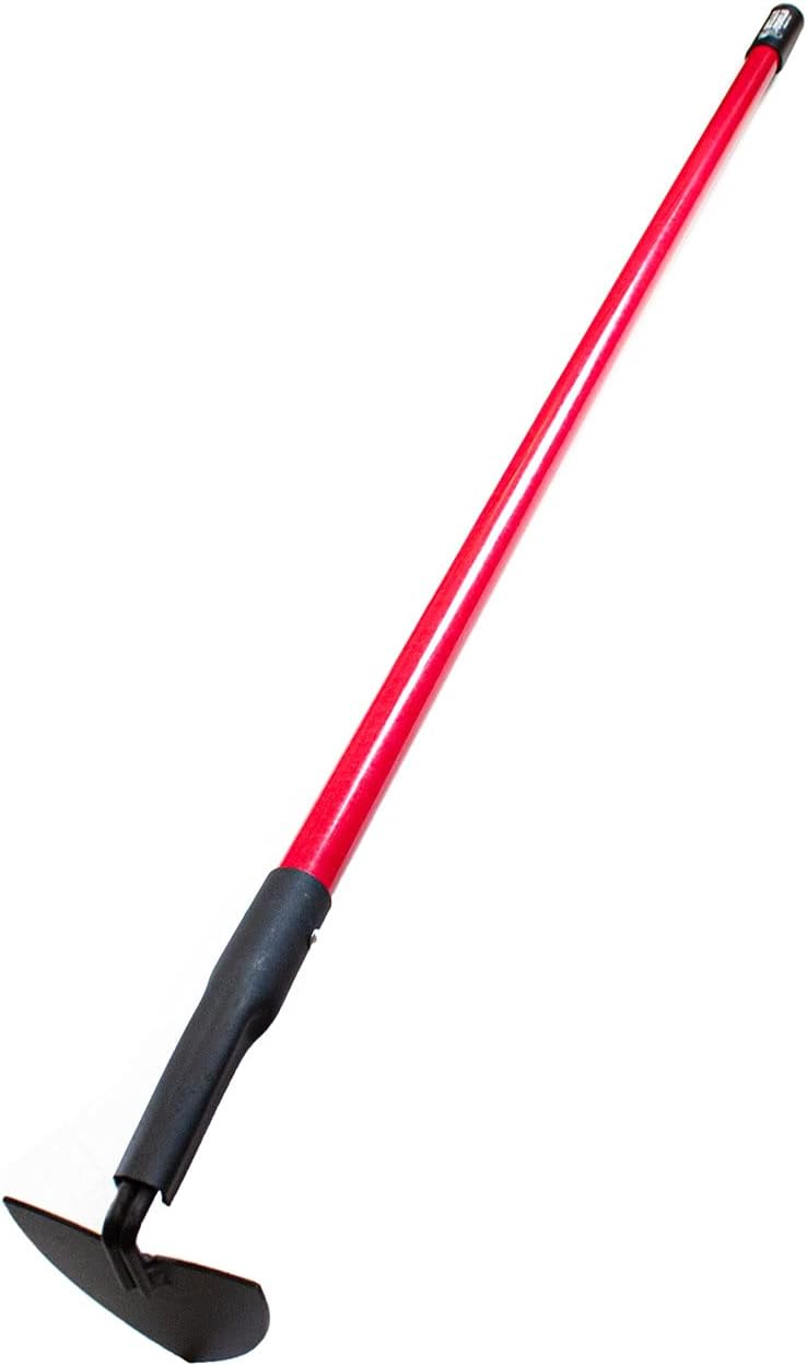 BULLY TOOLS Warren Hoe Professional 12-Gauge 6.25-Inch Garden Hoe Tool with Fiberglass Handle, Commercial Strength, Gardening Tools, 100% Made in The USA - Image 1