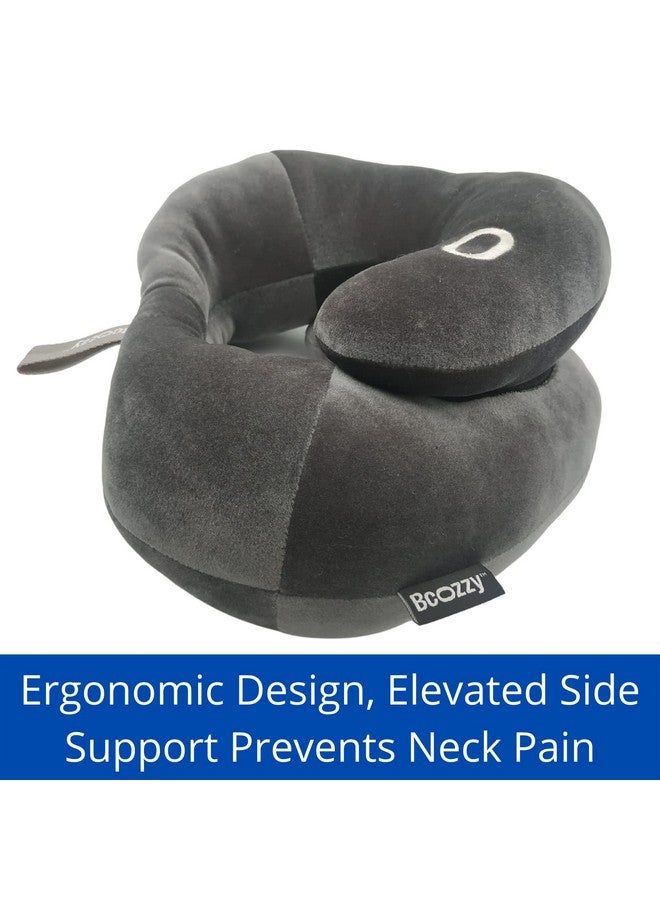 BCOZZY Neck Brace Pillow - Patented Relief for Neck Pain and Supportive Sleep-Soft, Washable, and Adjustable for Comfortable Resting. Gray Large - Image 4