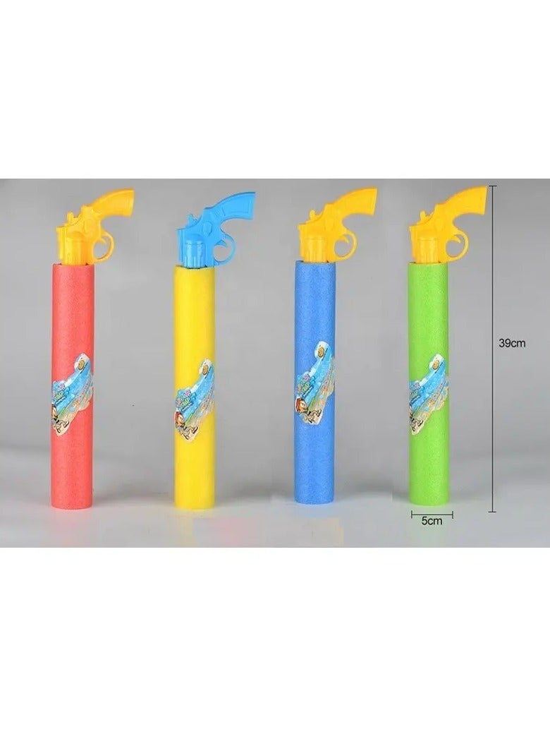 Chamdol Water Blaster Soaker Foam Noodles Pump Action Outdoor 2Piece Assorted Color