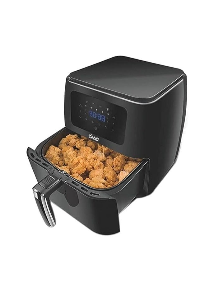 دي اس بي مقلاة هوائية رقمية من دي إس بي، سعة 8.5 لتر، 1700 واط، أسود - KB2066 - Image 1