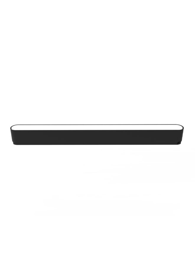 DANUBE HOME Milano Magnetic Track Frosted Module Light 16W Indoor Lighting Fixture With 2700-6000K Color Temperature Durable Alluminium Built - Black+White Ceiling Lights For Home & Office - 33X2.5X3.1Cm 