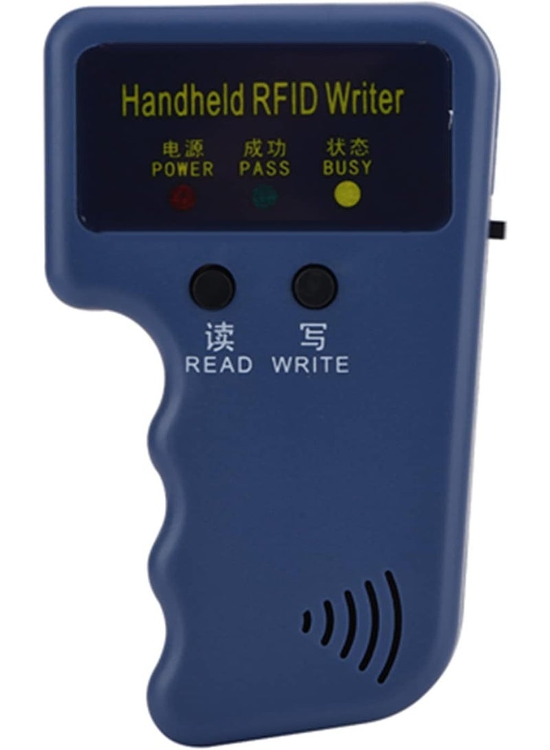 FAYET 125KHz RFID Copier – Handheld ID Card Writer with 6 Key Fobs & 6 Blank Cards - Image 2