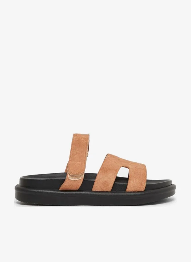 Styli Cut Out Flat Sandals