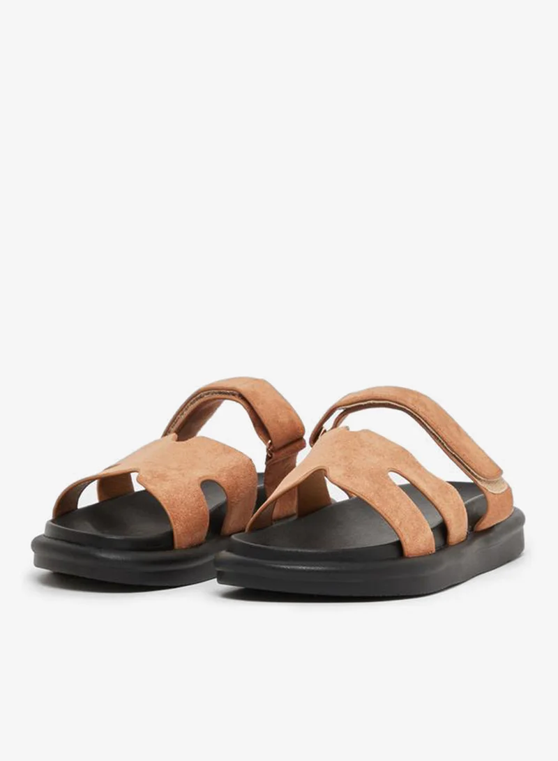 Styli Cut Out Flat Sandals