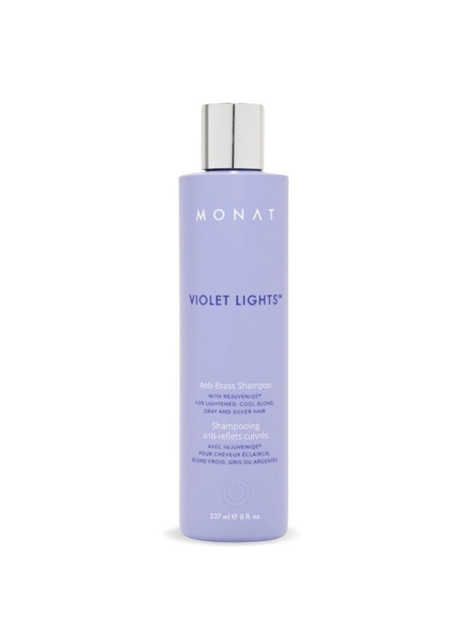 مونات شامبو Violet Lights Anti-Brass - ينير الشعر بشكل خفيف - تركيبة تفتيح متقدمة - نتائج نابضة بالحياة وسهلة التحكم - تنظيف لطيف لشعر لامع - غني بـ Rejuveniqe® - Image 1