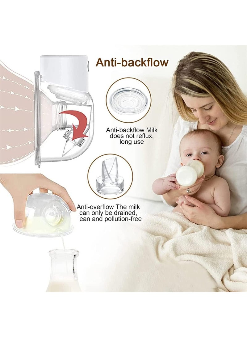 جونيس 2 مضخة حليب كهربائية قابلة للارتداء بدون استخدام اليد مع 30 كيس لتخزين الحليب - Image 4