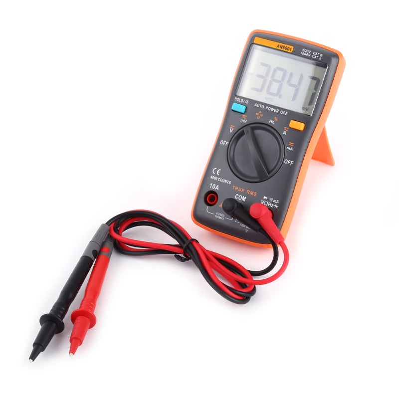 Digital Multimeter 6000 Counts Large Backlight Display - Auto Power Off Portable Multimeter for Automotive Household Electrical Troubleshooting - Image 3