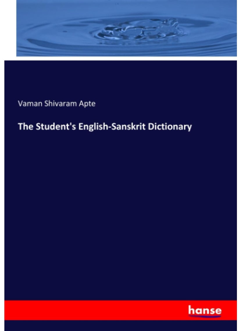 The Student's English-Sanskrit Dictionary  - Image 1