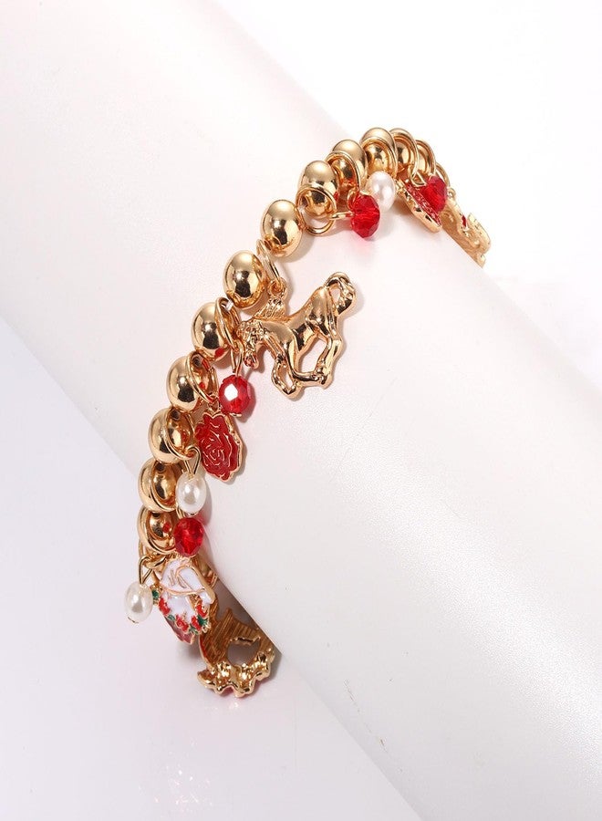 فالين أساور ساحرة لسباق كنتاكي ديربي للنساء، إكسسوارات ملابس الديربي، أساور لطيفة على شكل حصان وزهرة ورد، أساور ذهبية مطرزة على شكل حدوة حصان، أساور ساحرة لبدلة الفارس، هدايا تذكارية لحفلات سباق الخيل (ديربي 1) - Image 5