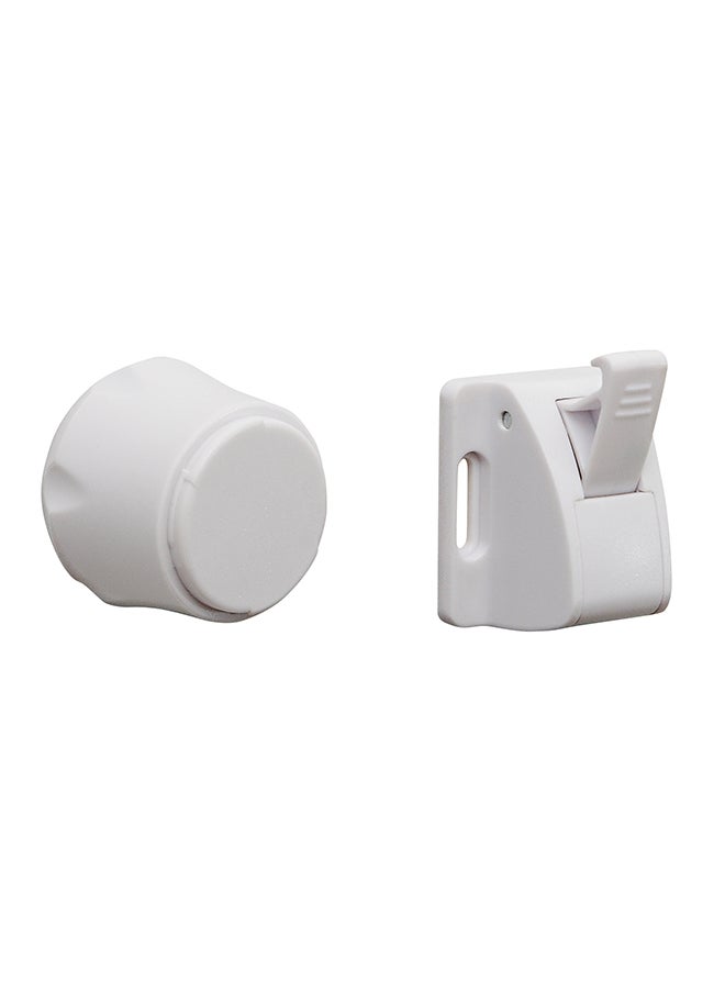 Clippasafe Magnetic Cupboard And Drawer Baby Safety Lock - 1 Lock And 1 Key  - Image 1