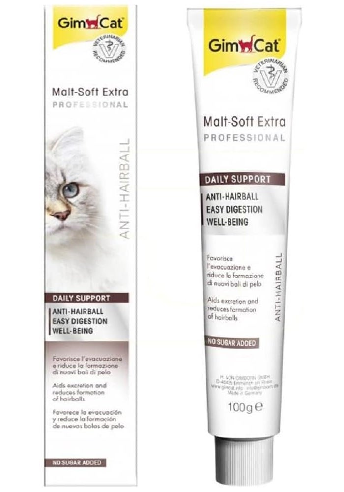 GimCat Malt Soft Extra Anti-Hairball Paste - Image 1