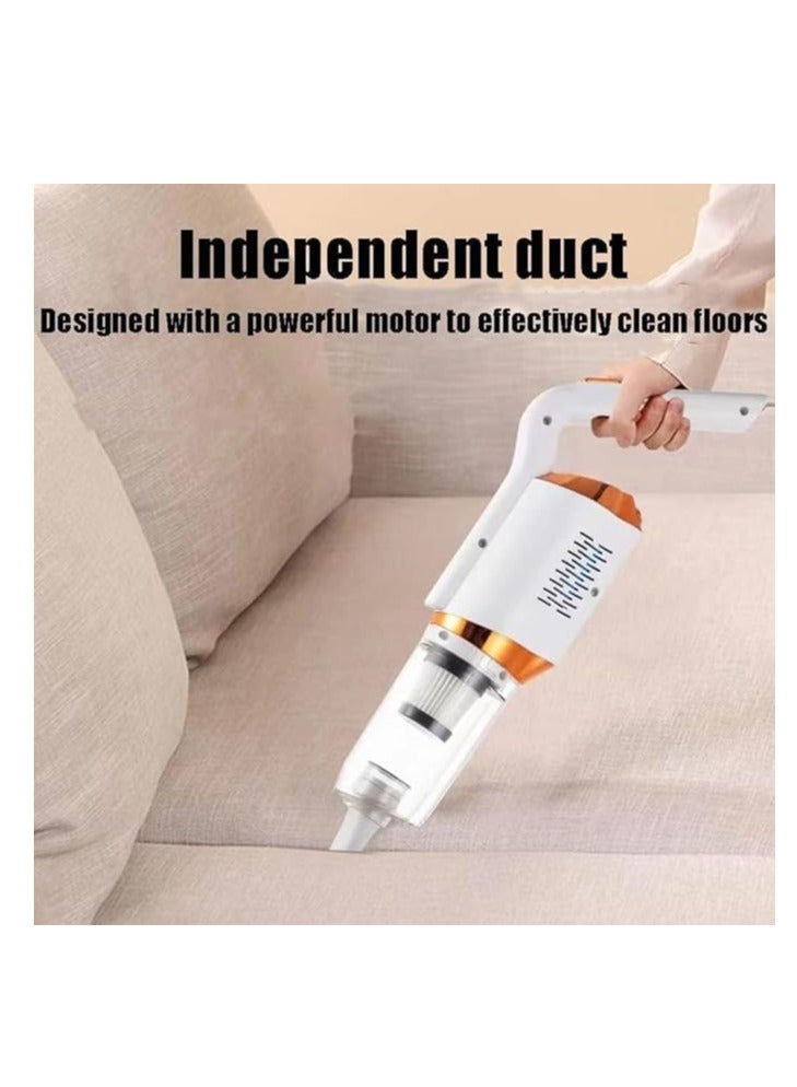 4 in 1 Handheld Vacuum Cleaner, Rechargeable Handheld Vacuum Cleaner with Dust Filter, Super Strong Suction for Home, Car, Floor Cleaning 120 W  - Image 3