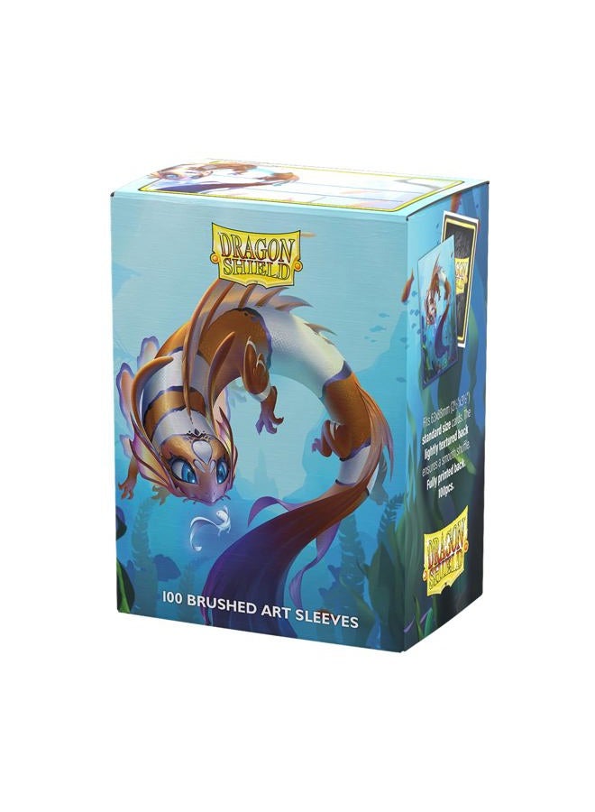 dragon shield Brushed Art Sleeves | Cinderfin | 100 CT - Smooth & Tough Premium TCG Sleeves | Compatible with Pokemon, Flesh & Blood, One Piece & Magic The Gathering - Image 1