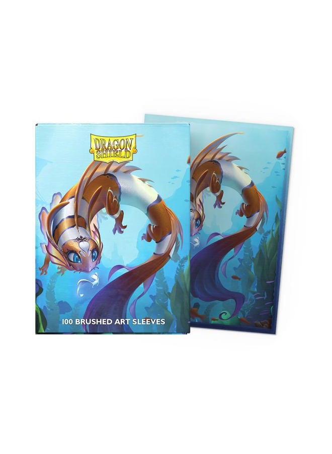 dragon shield Brushed Art Sleeves | Cinderfin | 100 CT - Smooth & Tough Premium TCG Sleeves | Compatible with Pokemon, Flesh & Blood, One Piece & Magic The Gathering - Image 2