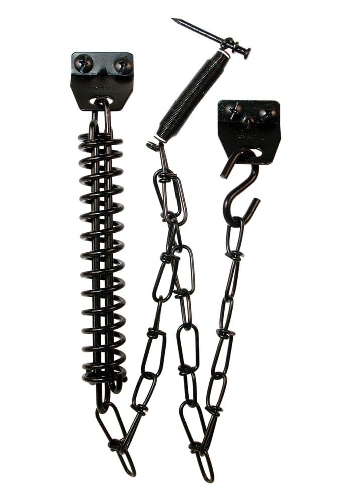 Prime-Line Products K 5141 Storm Door Chain and Spring, Black - Image 1