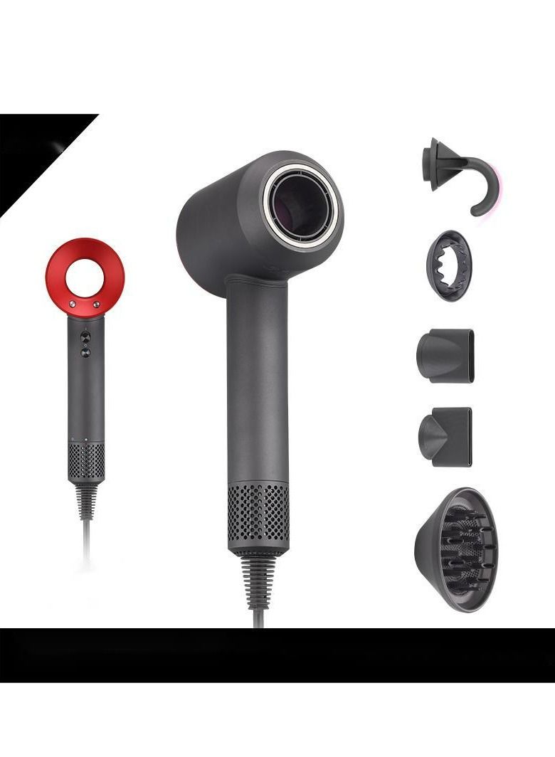 GULFLINK Professional Ionic Hairdryer for Hair Care Red - Image 3