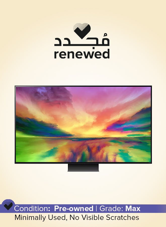 LG Renewed - 65-Inch Smart QNED TV 4K 120Hz 65QNED81 Black - Image 1