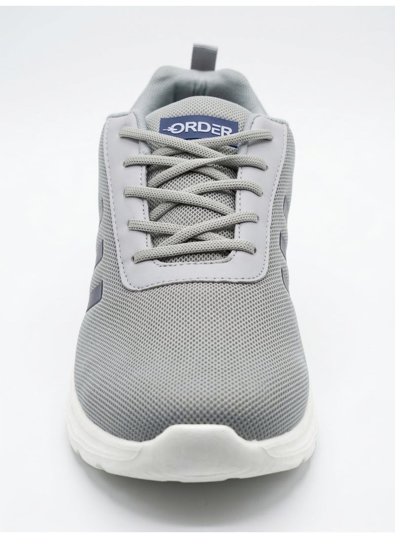 ORDER LiteMove Men's Performance Running Shoes -(SJ-203) Light Grey Blue - Image 4