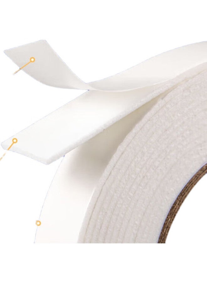 COMIX [Buy Double Compensation] Comix Foam Double-Sided Tape/Foam Tape/Sponge Tape, 10 Rolls, 24Mm*5Y(4.5M)*2.5Mm, Office Supplies, Ep008 - Image 1