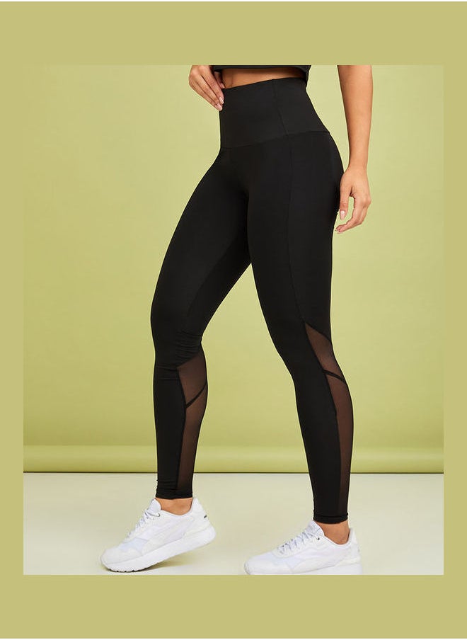 Styli - Mesh Insert Active Leggings - Image 1