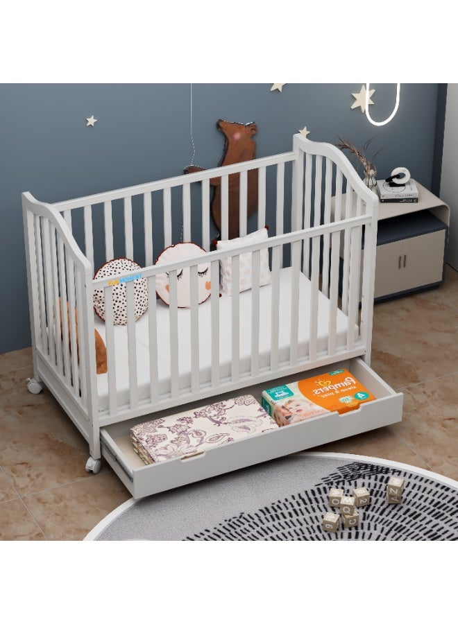 FUN MOMENT Baby's bed with storage drawer 120 x 60 cm - Image 3