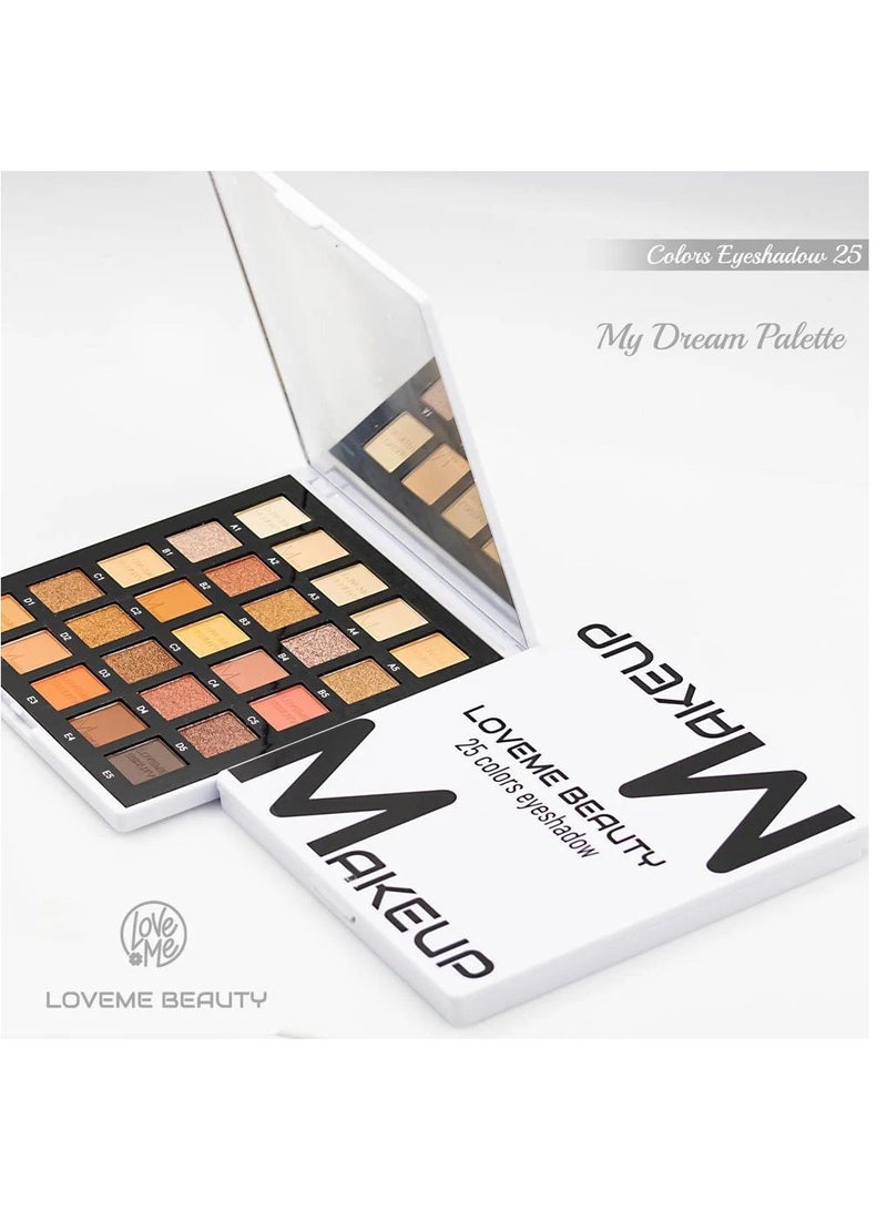 LOVEME BEAUTY An eyeshadow palette with distinctive and beautiful colors - Image 1