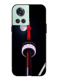 Protective Case Cover For OnePlus Ace Cn Tower Light up Red Design Multicolour