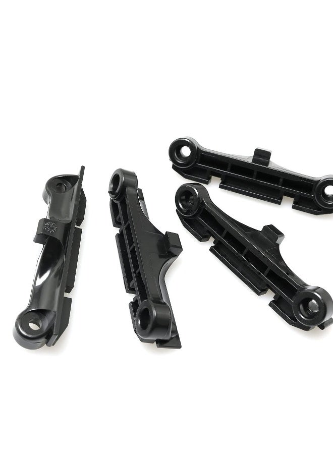 4 Pack Black CPU Cooling Fans, Durable AM4 Heatsink Support Bracket for Enhanced Performance - Image 2