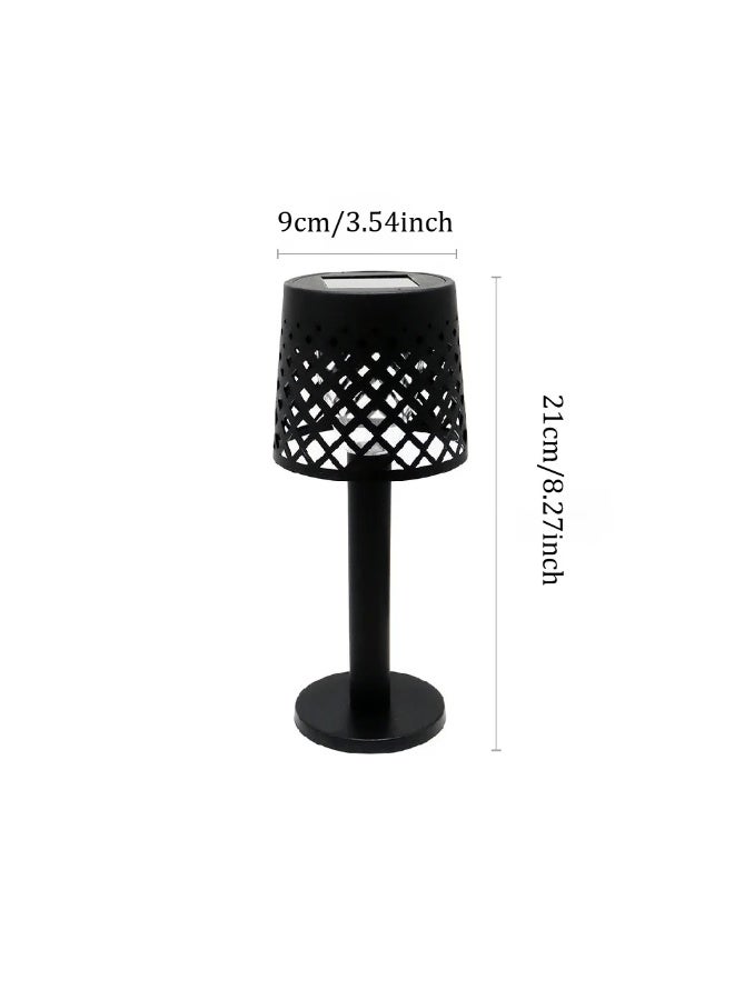 2 PCS Solar Outdoor Tabletop Decorative Lights, IP44 Mandala Pattern Projection Night Light, Outdoor Table Lamp, Wall Light, Hanging Light, Holiday Decoration for Outdoor Table Lamps - Image 5