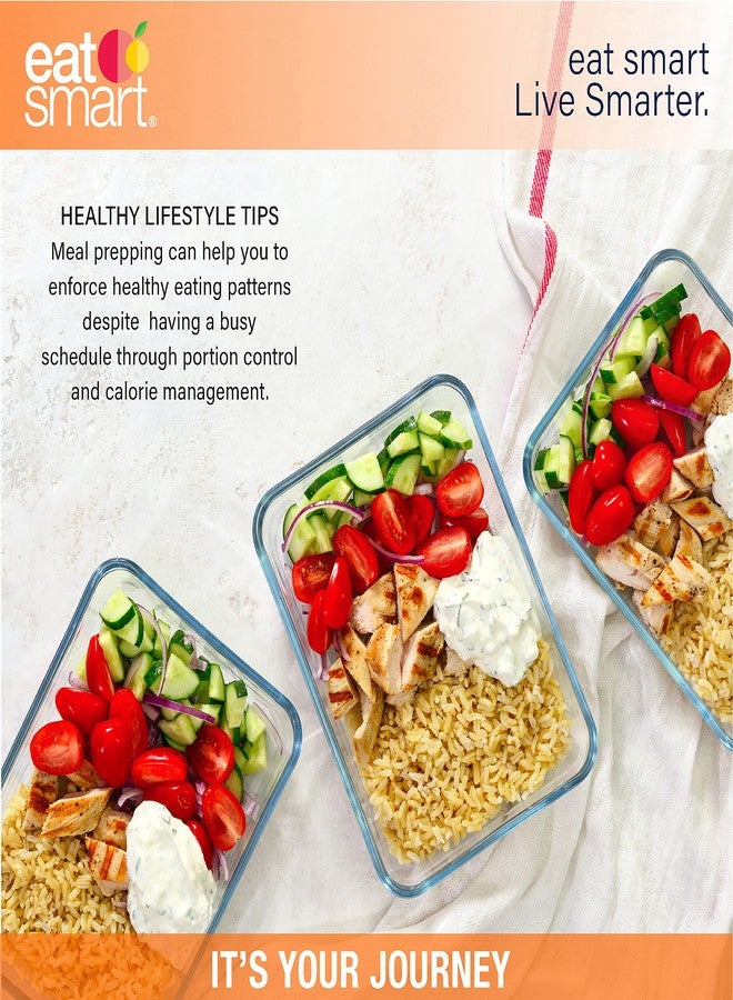 EatSmart Eat Smart Eat Smart 11lb Food Kitchen Glass Scale, Grey - Image 3