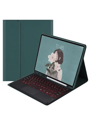 Arabic and English Keyboard Case Compatible with Samsung Galaxy Tab S9 2023 11 Inch with Pen Holder,7 Color Backlit Keyboard with Touchpad,PU Stand Cover for Tablet - pzsku/Z0C4FCDB65F12C1A047CEZ/45/_/1693211695/43c93bd5-d541-4a67-a7ac-54a9181152d5