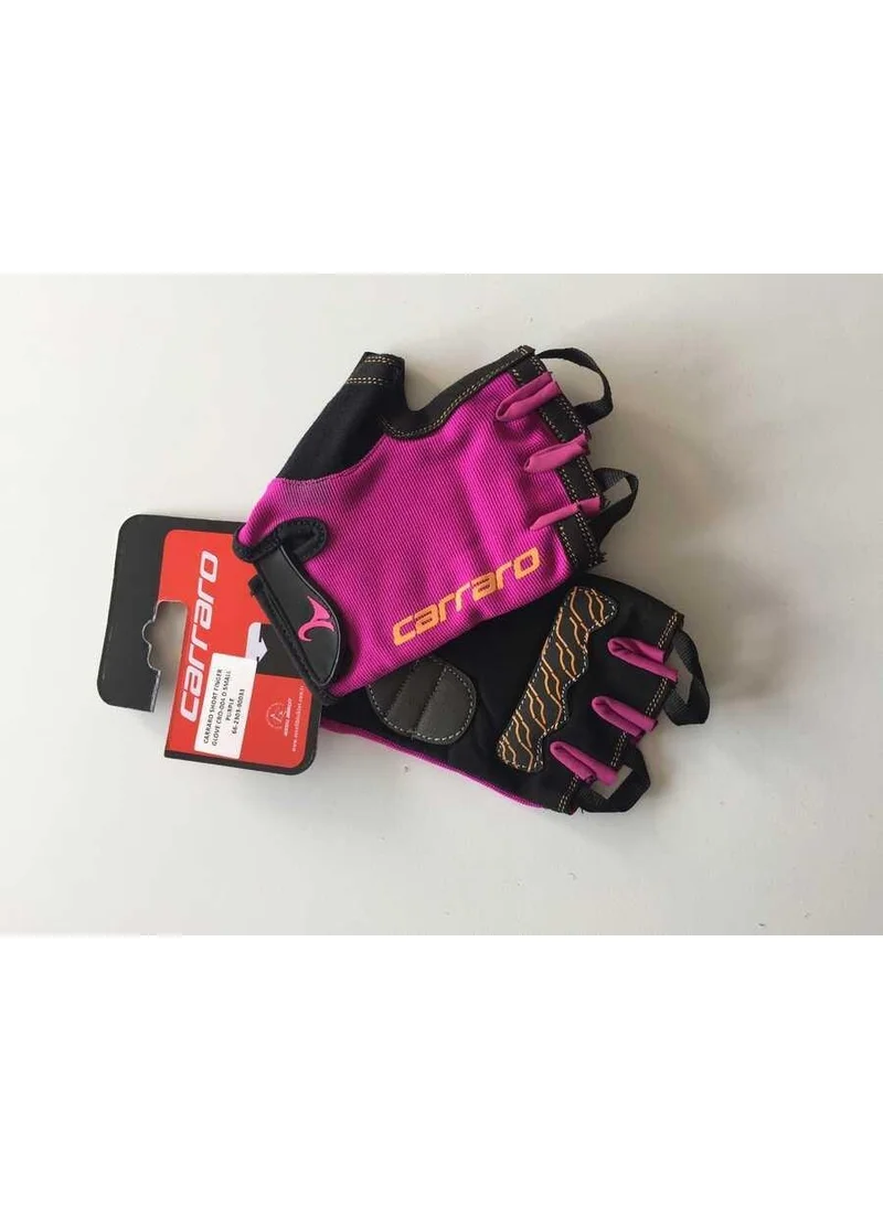 Carraro Xx Small Short Finger Gloves Plum