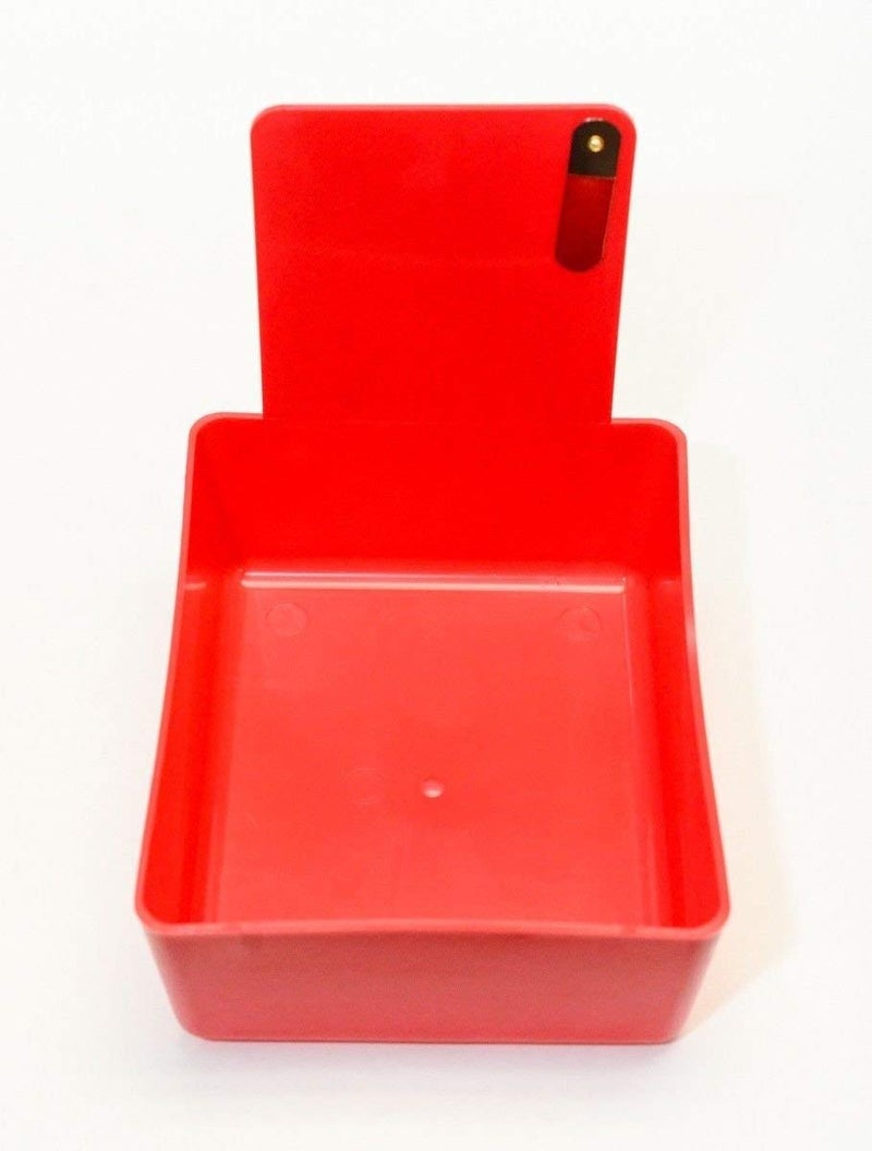 KeyStone Classic Lab Work Pans - Red w/clip - 12pk - made 034-7000372 Us Dental Depot - Image 1