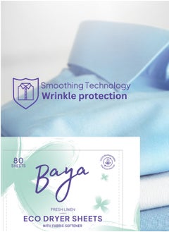BAYA Dryer Sheets with Fabric Softener  - Image 3