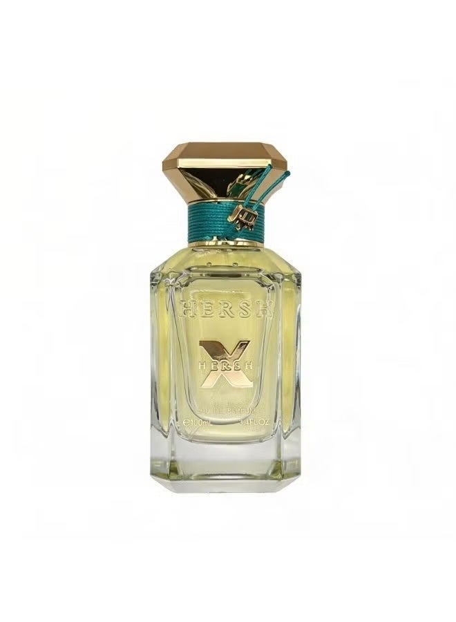 هيرش عطر هيرش إكس (Hersh X) أو دو بارفان 100 مل للجنسين – عطر منعش، حار، وخشبي. - Image 1