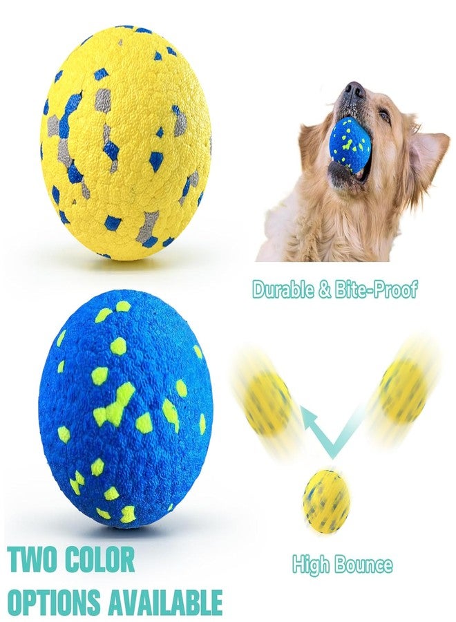 TVM Interactive Dog Ball - Smart Toy for Small and Medium Dogs, Automatic Moving Ball, Rotating & Bouncing, Durable TPU+PC Shell, Toys That Keep Dogs Busy, for Dog (Blue+Yello) - Image 2