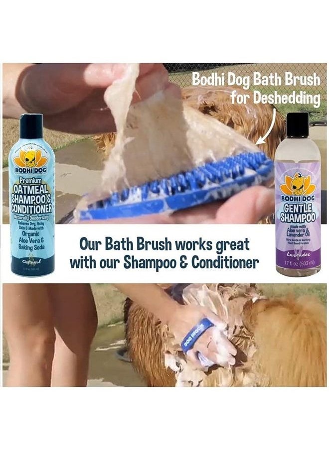 Bodhi Dog - Shampoo Brush | Pet Shower & Bath Supplies for Cats & Dogs | Dog Bath Brush for Dog Grooming | Long & Short Hair Dog Scrubber for Bath | Professional Quality Dog Wash Brush - Image 1
