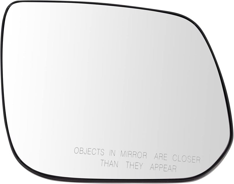 TRQ Passenger Side Mirror Glass Heated Compatible with 2015-2021 Chevrolet Colorado GMC Canyon GM1325176 - Image 1