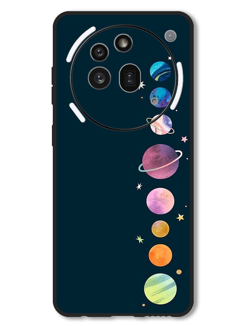 Theodor Case Compatible with Nothing Phone 3a Pro Protection Shockproof Bumper Cover Space - Image 1