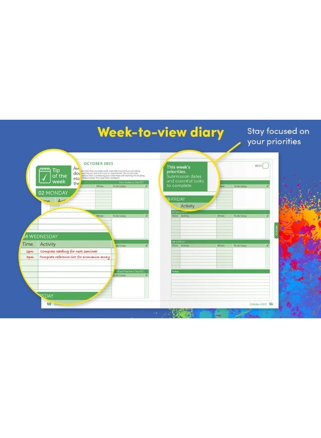 The Bloomsbury Student Planner 2023-2024: Academic Diary  - Image 2