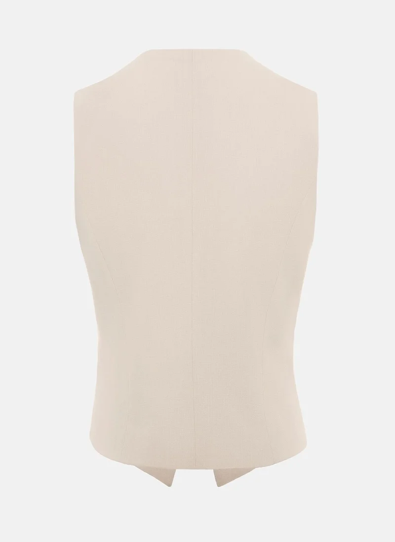 Lichi  Textured waistcoat for Women | Best Price UAE