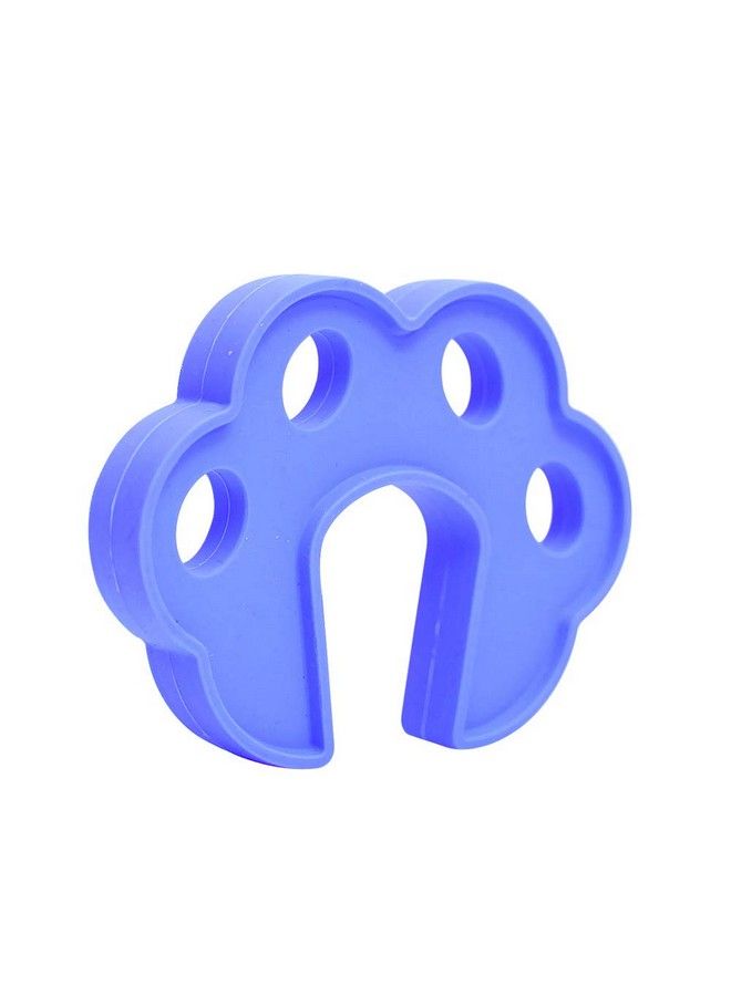Safe-O-Kid Safe O Kid Pack Of 4 Fit All Sleek Design Strong Silicone Door Stopper Blue - Image 2