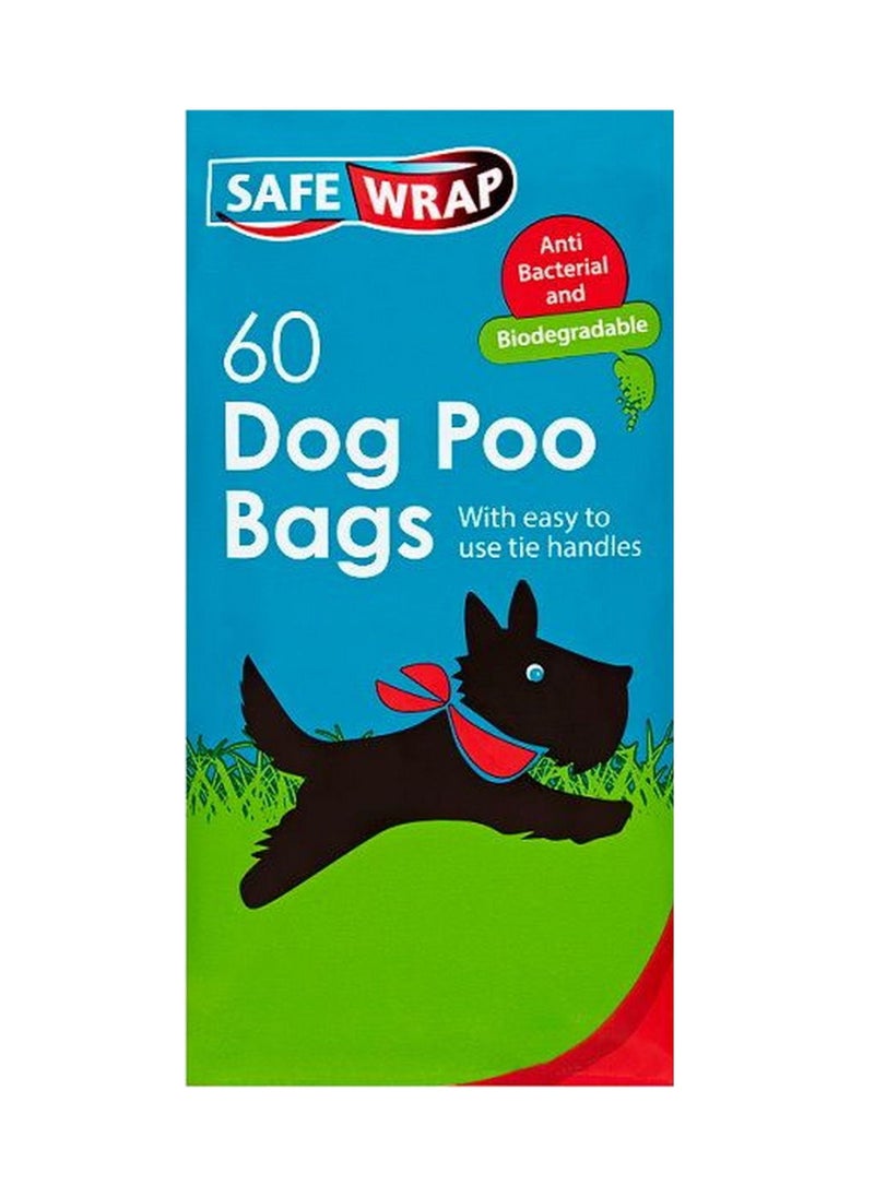 60 Dog Poo Bags - pzsku/Z0C512BCB74873BB5599EZ/45/_/1689357915/0c460268-1e89-4221-9a50-f71df163c631