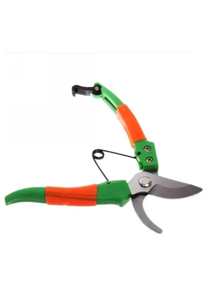 Sharpdo 8-inch Pruning Shears with Plastic Handle - High-Quality Carbon Steel  - Image 2