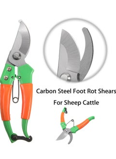 Sharpdo 8-inch Pruning Shears with Plastic Handle - High-Quality Carbon Steel  - Image 3