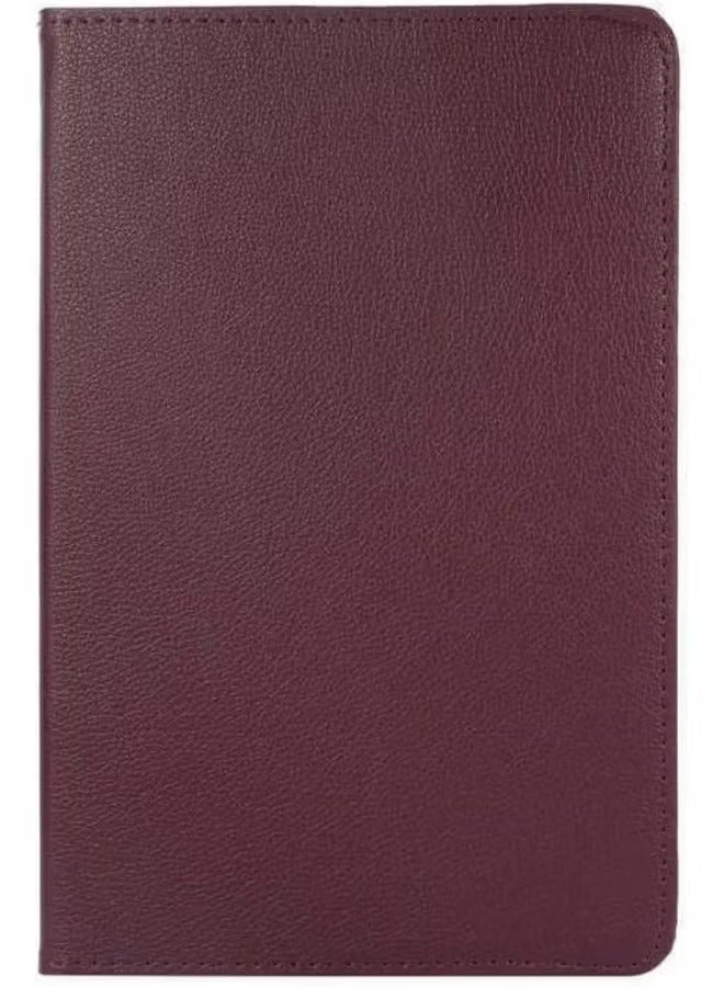 منتقي جراب Galaxy Tab A9 - غطاء لوحي قابل للدوران 360 درجة لجهاز Samsung Galaxy Tab A9 مقاس 8.7 بوصة (2023، SM-X200/SM-X205/SM-X207) - غطاء واقٍ من جلد البولي يوريثان مع خاصية الإيقاظ/السكون التلقائي - أرجواني - Image 3