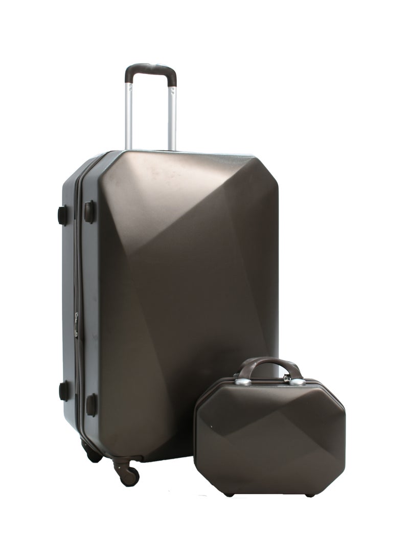 مورانو شنط و حقائب سفر بعجلات دوارة مكونة من 6 قطع لون كوفي - Image 5