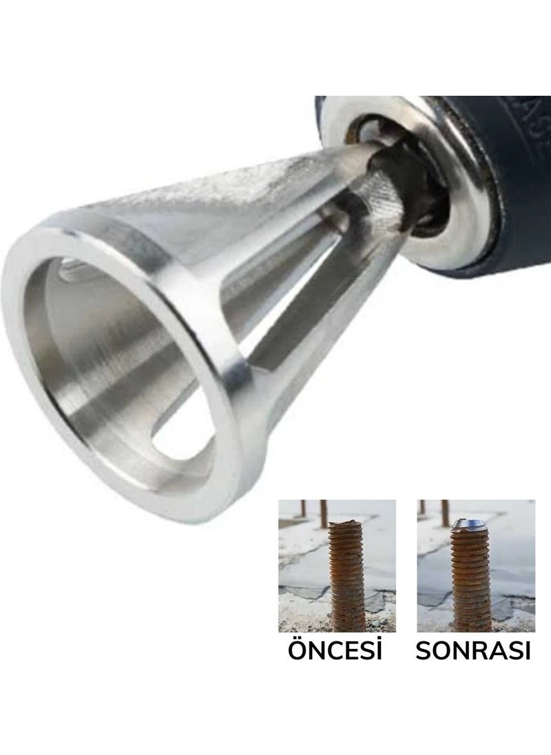 Alife - Buffer Deburring External Deburring Stainless Steel Deburring Bolt Deburring Drill Bit - Image 1